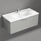 Wall Mounted Bathroom Vanity, Modern, 40